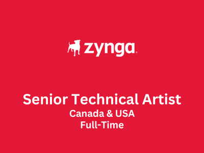 Zynga is looking for Senior Technical Artist