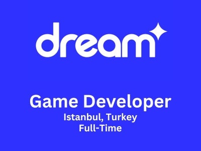 Game Developer required at Dream Games