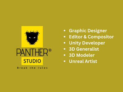Latest job openings at Panther Studio Pvt. Ltd.