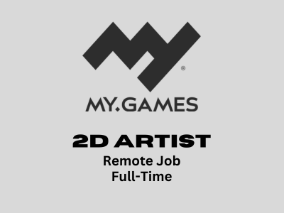 MY.GAMES is hiring for Remote 2D Artist job