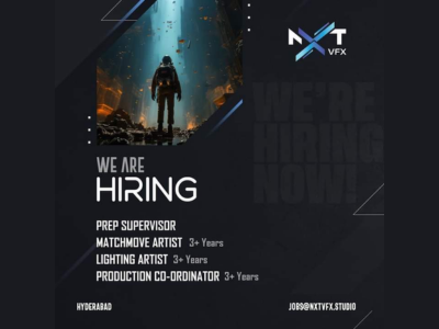 Multiple job openings at NXTVFX Studio