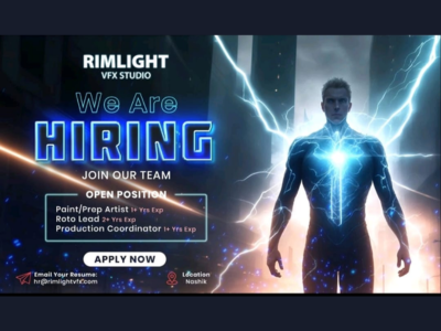 Multiple job openings at Rimlight VFX Studio