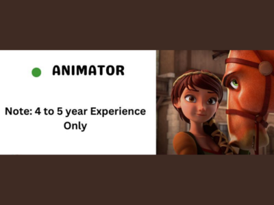 Oysta Entertainment is looking for talented Animator