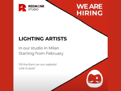 Red Monk Studio is looking for a 3D Lighting Artist