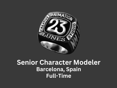 Senior Character Modeler required at 23lunes Studio