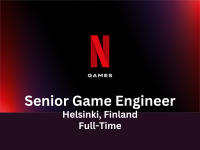 Senior Game Engineer required at Netflix Game Studio