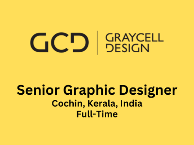 Senior Graphic Designer required at Graycell Design