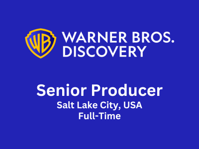 Senior Producer required at Warner Bros.