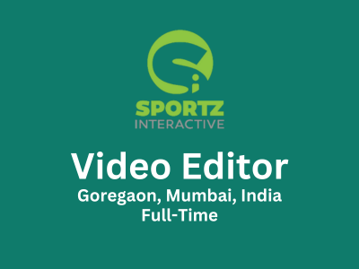 Sportz Interactive is looking for Video Editor