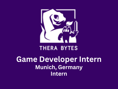 Thera Bytes is looking for Game Developer Intern