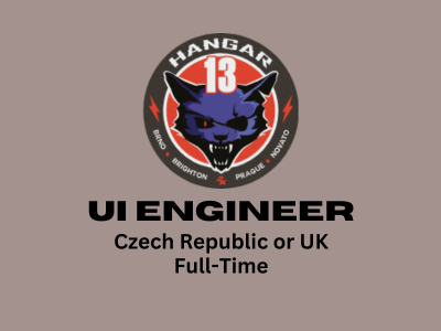 UI Engineer required at Hangar 13 Games