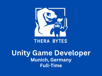 Unity Game Developer required at Thera Bytes GmbH
