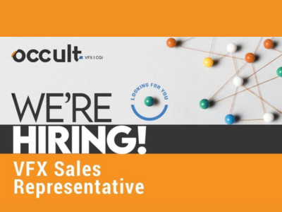 VFX Sales Representative required at Occult Studios