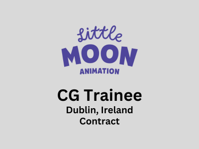 CG Trainee required at Little Moon Animation