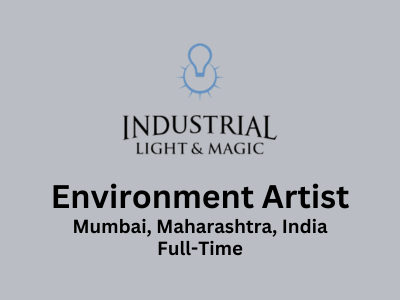 Environment Artist required at Industrial Light & Magic