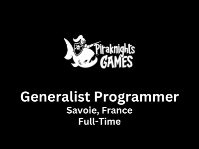 Generalist Programmer required at Piraknights Games