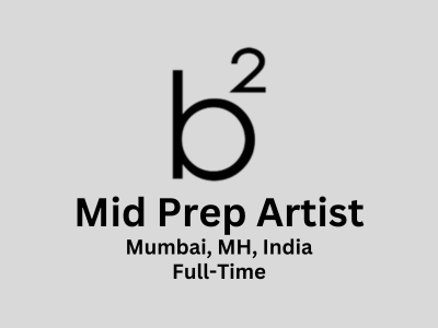 Mid Prep Artist required at Blue Blaze Studios