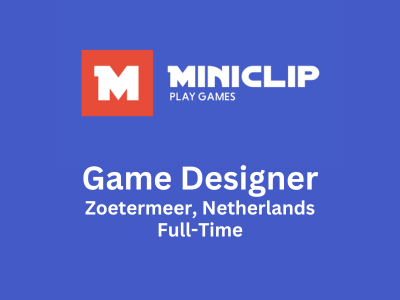 Miniclip is looking for Game Designer