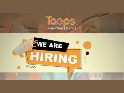 Multiple job openings at Taeps Animation Studios