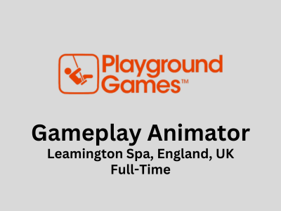 Playground Games is looking for a Gameplay Animator