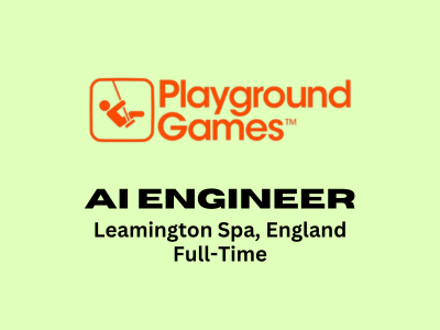 Playground Games is looking for an AI Engineer