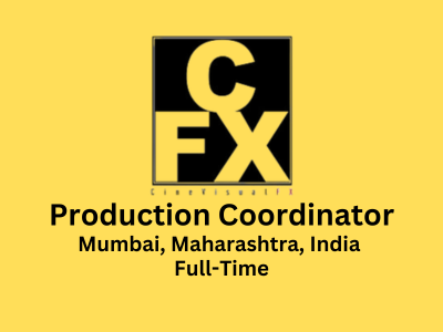 Production Coordinator required at CineVisualFX studio