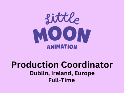 Production Coordinator required at Little Moon Animation