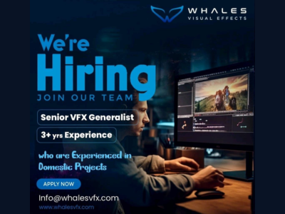 Senior VFX Generalist required at Whales Visual Effects