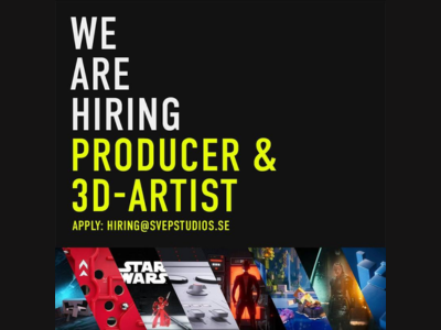 Svep Studios is looking for full-time Producer
