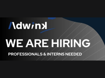 Adwink is hiring professionals and interns