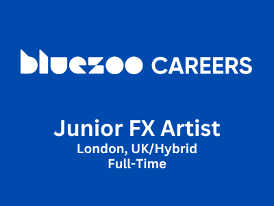 Blue Zoo Studio is looking for Junior FX Artist