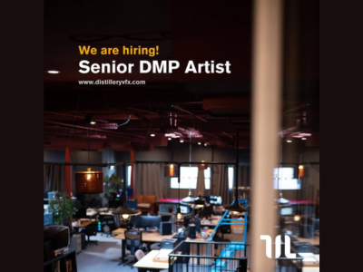 Distillery VFX is looking for a Senior DMP Artist