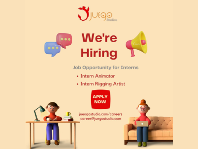 Juego Studios is hiring for Internship positions