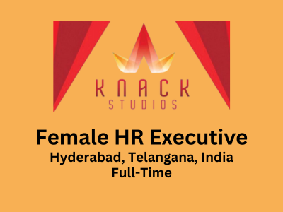 Knack Studios is seeking a talented Female HR Executive