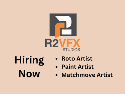 Multiple job openings at R2VFX Studios