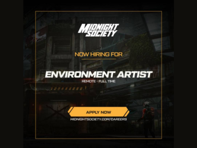 Remote job for Environment Artist at Midnight Society