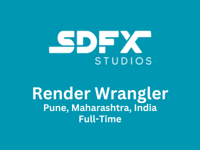 Render Wrangler required at SDFX Studios