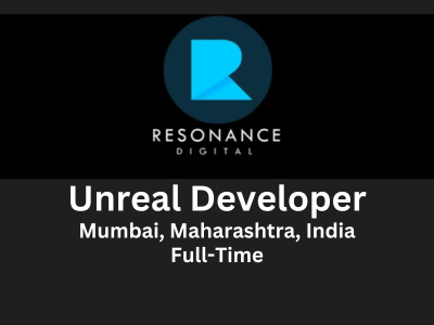 Resonance Digital is hiring talented Unreal Developer