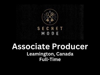 Secret Mode is looking for Associate Producer