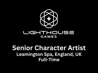 Senior Character Artist required at Lighthouse Games