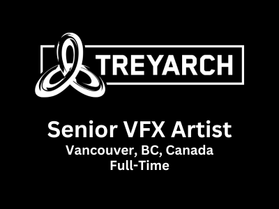 Senior VFX Artist required at Treyarch Studios