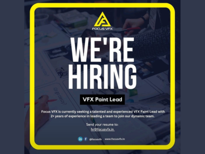 VFX Paint Lead required at Focus VFX Pvt Ltd