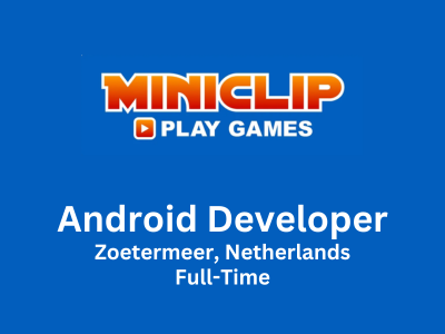 Android Developer required at Miniclip