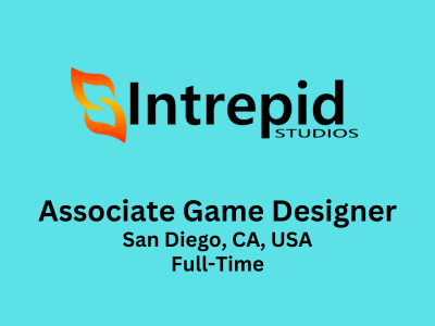 Associate Game Designer required at Intrepid Studios