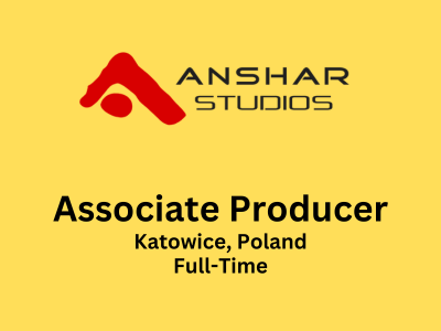 Associate Producer required at Anshar Studios