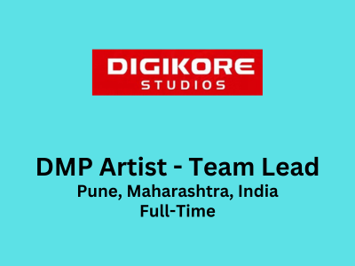 Digikore Studios looking for Team Lead DMP Artist