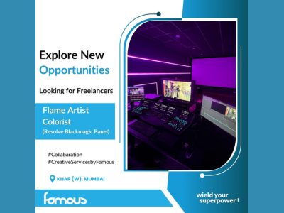 Famous Studios is looking for freelance Flame Artist