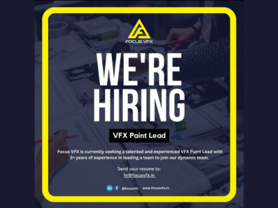 Focus VFX is currently seeking an experienced VFX Paint Lead 