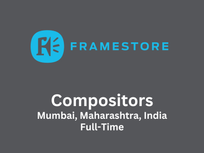 Job opening for Compositors at Framestore studio