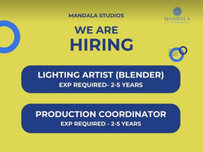 Mandala Studios is hiring for multiple job openings - New Delhi